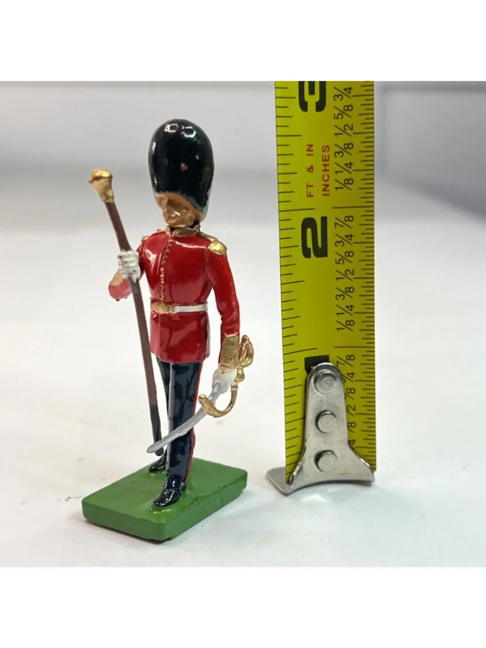 W. Britain Grenadier Guards Drum Major Metal Figurine Collectible From 1990